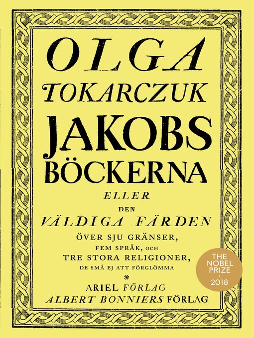 Titeldetaljer för Jakobsböckerna av Olga Tokarczuk - Tillgänglig